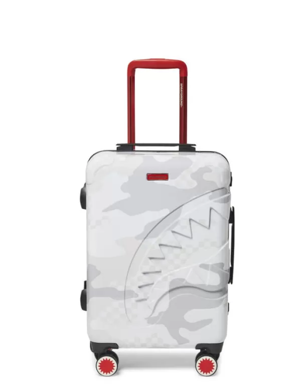 Sprayground 3AM LE BLANC SHARKNAUTICS HARDSHELL CARRY-ON LUGGAGE Cheap