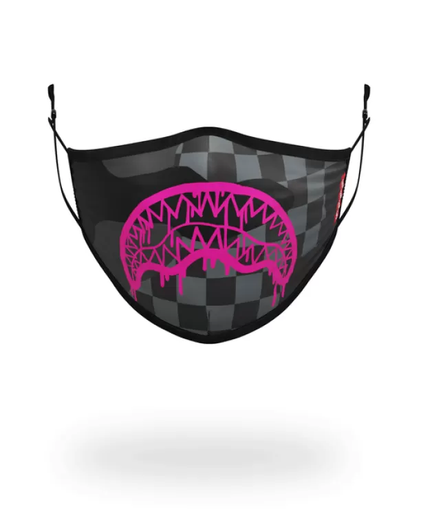 Sprayground 3AM PINK DRIP FACE MASK Cheap