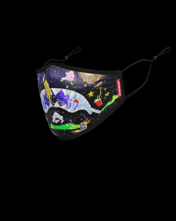 Sprayground ADULT ASTRO PARTY FORM-FITTING FACE MASK Flash Sale