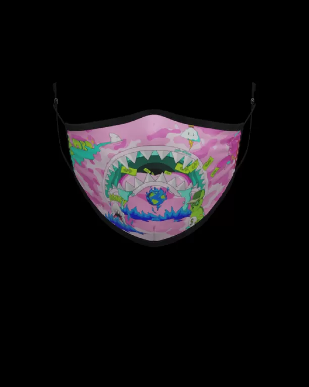 Sprayground ADULT DBD LAND FORM-FITTING FACE MASK New