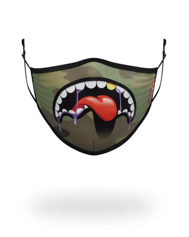 Sprayground ADULT LUCID SHARK FORM FITTING FACE MASK Clearance