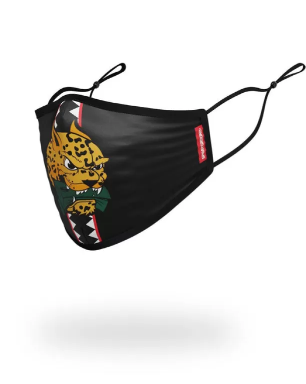 Sprayground ADULT SPUCCI LEOPARD FORM FITTING FACE MASK Clearance