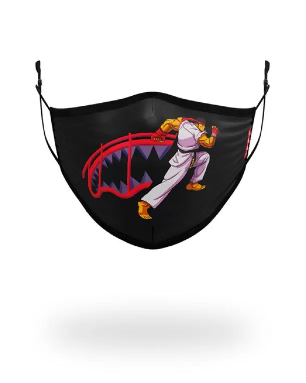 Sprayground ADULT STREET FIGHTER RYU SHARK FORM FITTING FACE-COVERING Best