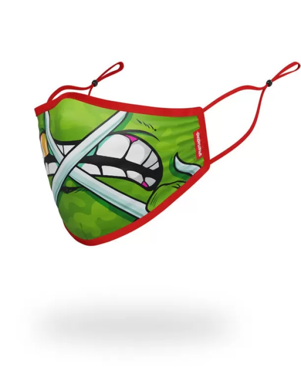 Sprayground ADULT TMNT: RAPHAEL SHARK FORM FITTING FACE-COVERING Discount