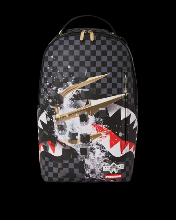 Sprayground AQUAMAN TRIDENT BACKPACK Cheap