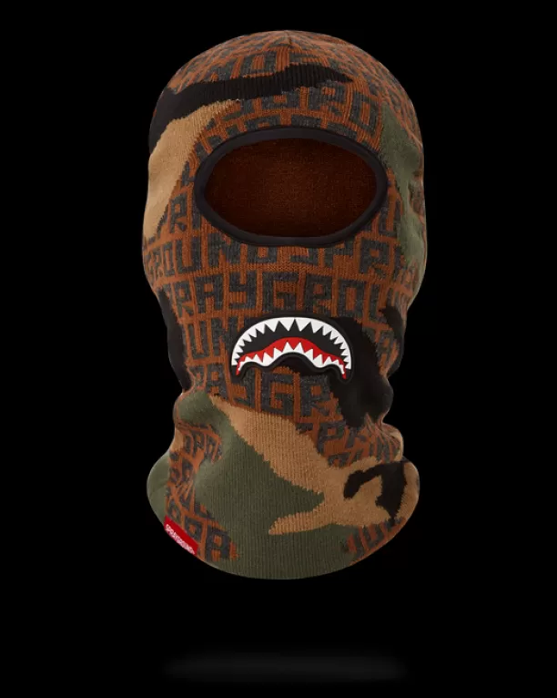 Sprayground CAMO INFINITI SKI MASK Hot