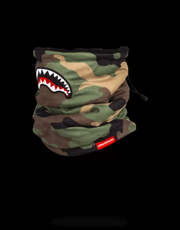 Sprayground CAMO SHARK NECK WARMER Store