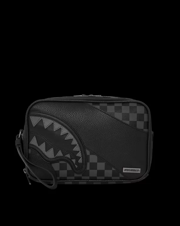 Sprayground RACEWAY SHADOW PHANTOM TOILETRY BRICKSIDE BAG Clearance