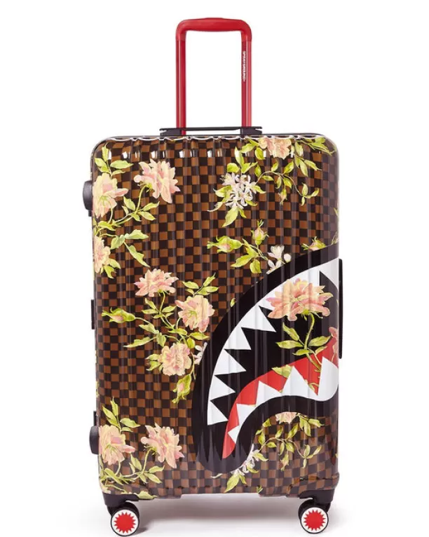 Sprayground SHARKFLOWER 29.5u201d FULL-SIZE SHARKNAUTICS LUGGAGE Flash Sale