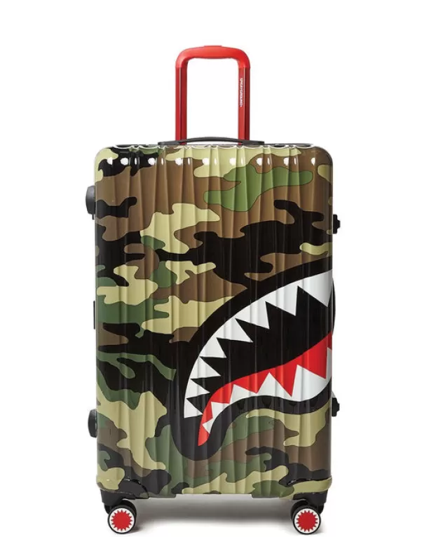 Sprayground SHARKNAUTICS (CAMO) 29.5u201d FULL-SIZE LUGGAGE Online