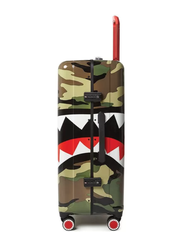 Sprayground SHARKNAUTICS (CAMO) 29.5u201d FULL-SIZE LUGGAGE Online