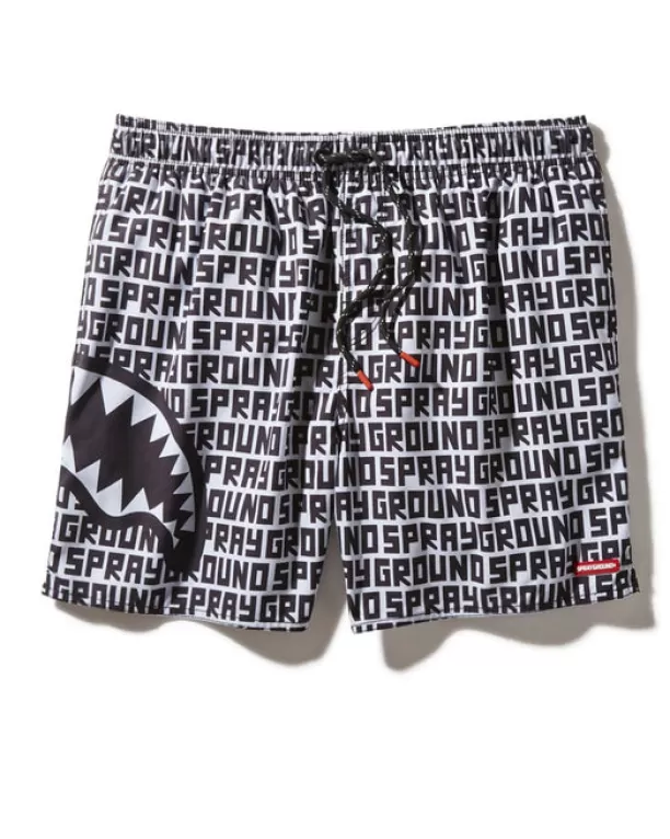 Sprayground INFINITI SHOTO SWIM TRUNKS Discount