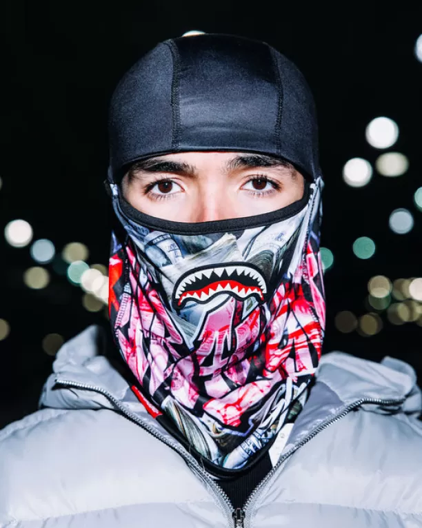 Sprayground $TASHED SKI MASK Flash Sale