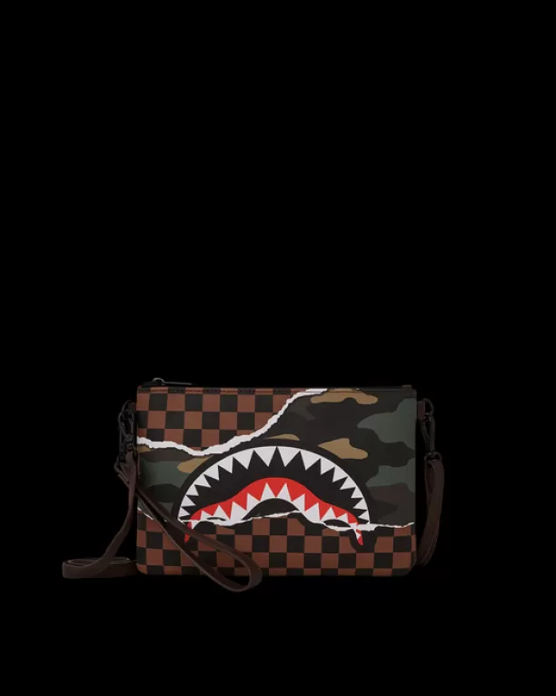 Sprayground UNSTOPPABLE ENDEAVORS III CROSSOVER CLUTCH Cheap